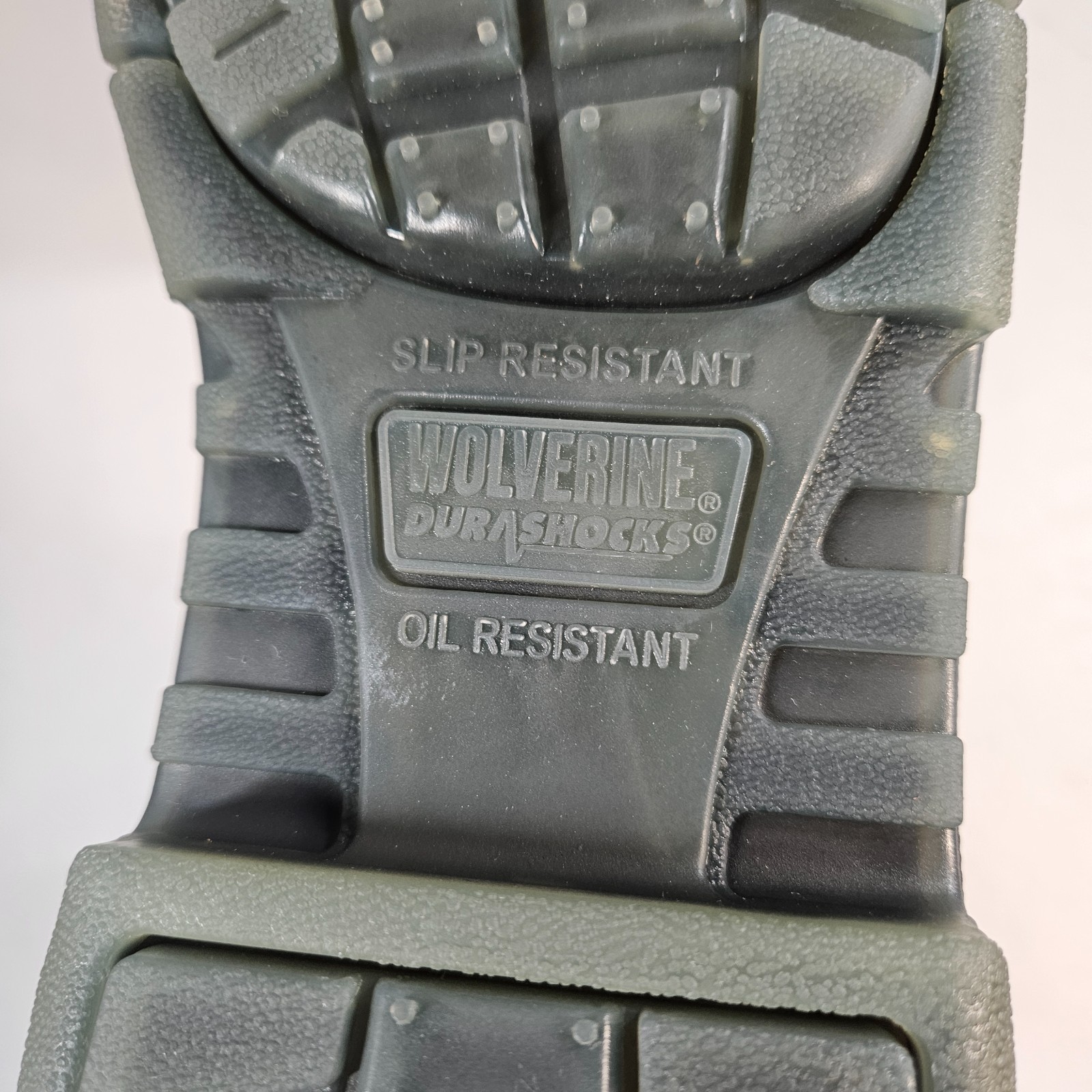 Wolverine Men’s Steel Toe W03258 DuraShocks Wellington Stone 9.5 M New