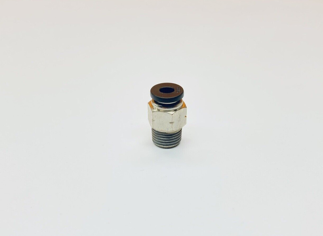 LOT OF 20 UNUSED POLYCONN PC68CB-12 MALE PUSH-IN CONNECTOR 5/32″ PI X 1/8″ M NPT