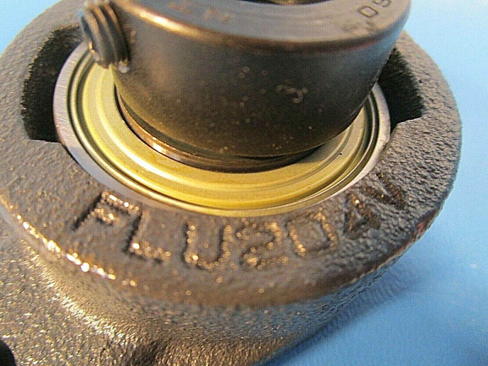 NTN JELFU-3/4, 3/4″ Bore 2 Bolt Flange Bearing, Eccentric Collar