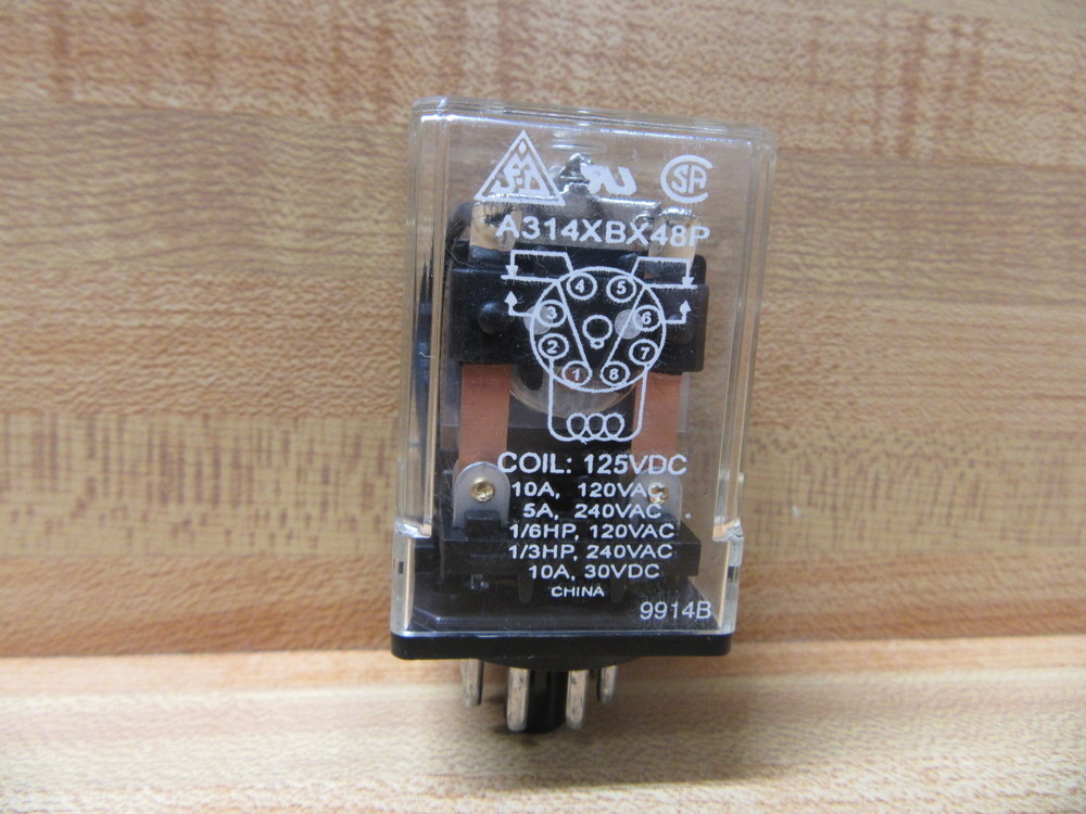 Magnecraft A314XBX48P-125 Struthers-Dunn Relay A314XBX48P125