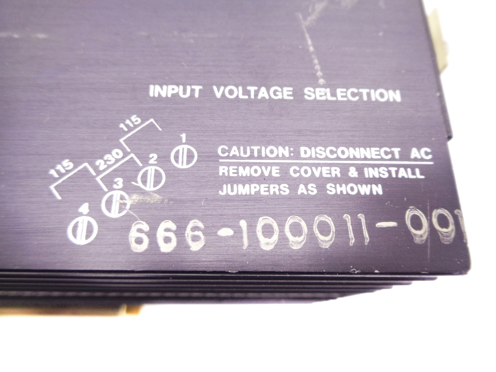 ELPAC POWER SYSTEMS 666-100011-001 UNMP