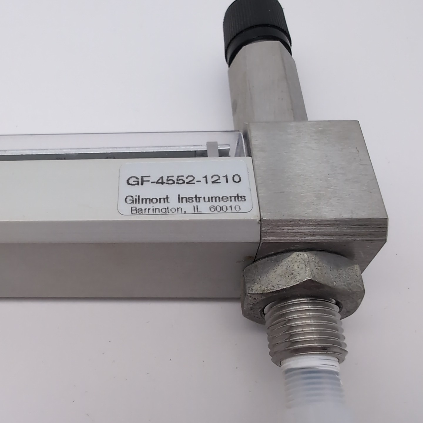 Gilmont Instruments Accucal GF-4552-1200 Direct-Reading Flow Meter Tube Size 210