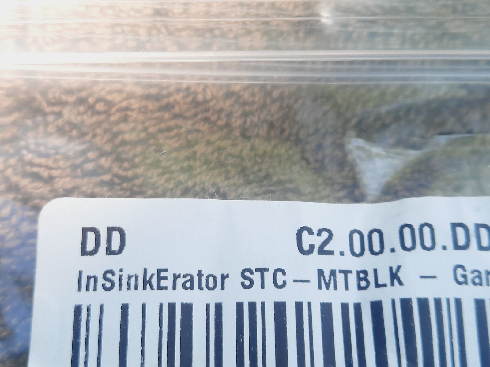 InSinkErator 73274C – SinkTop Switch Button – Matte Black ~ NEW
