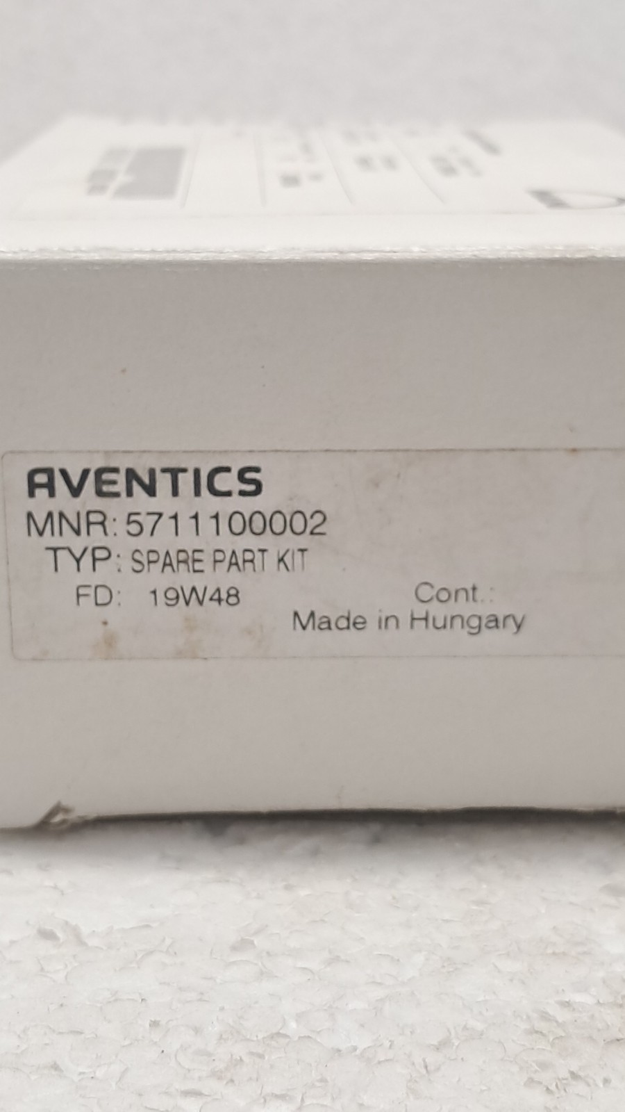 Aventics 5711100002 Valve Spare Part Kit