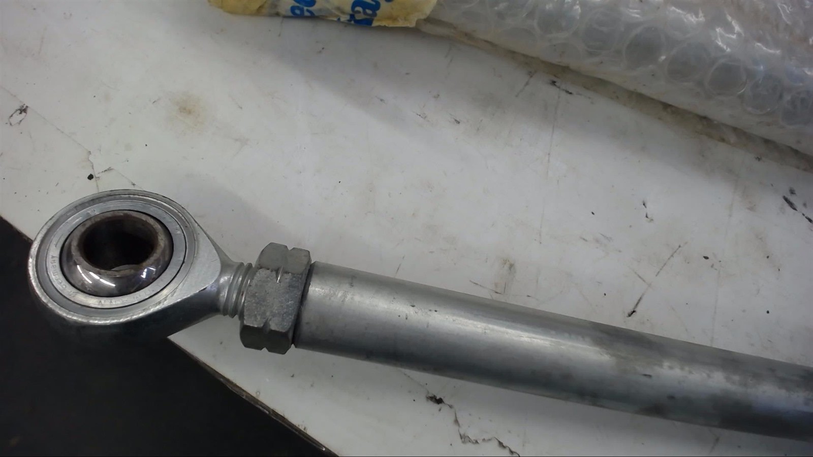 Lot Of 2–Pipe With Rod End Bearing 12 Mm Bore
