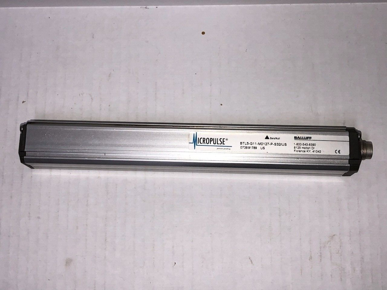 Balluff #BTL5-G11-M0127-P-S32/US, Linear Position Transducer, 127mm