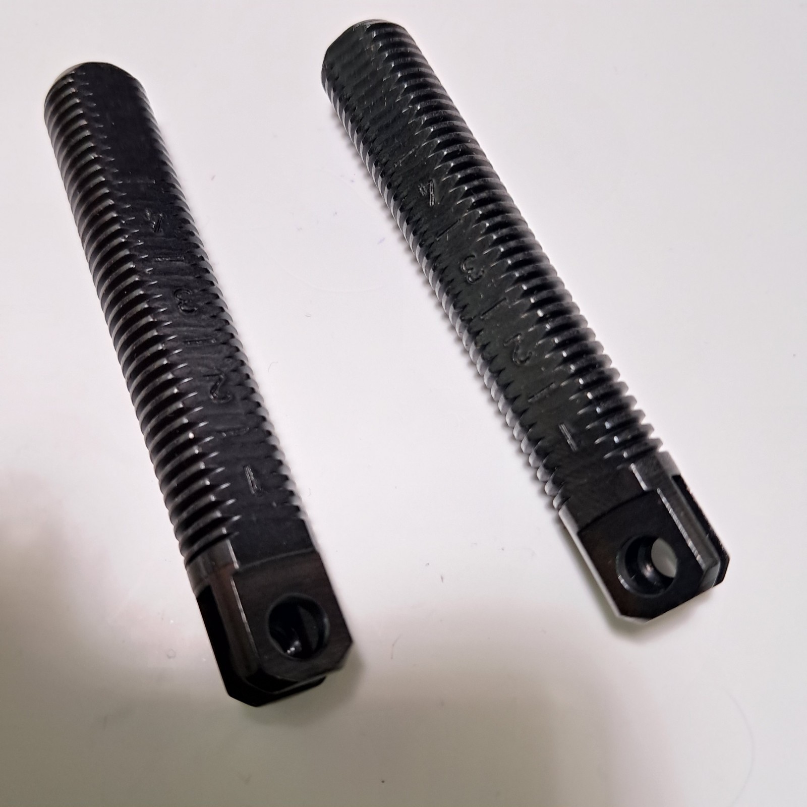 2x Original Anschutz Metal For Butt Plate M12x 71 Mm For Mod: 2002, 8002, 9003