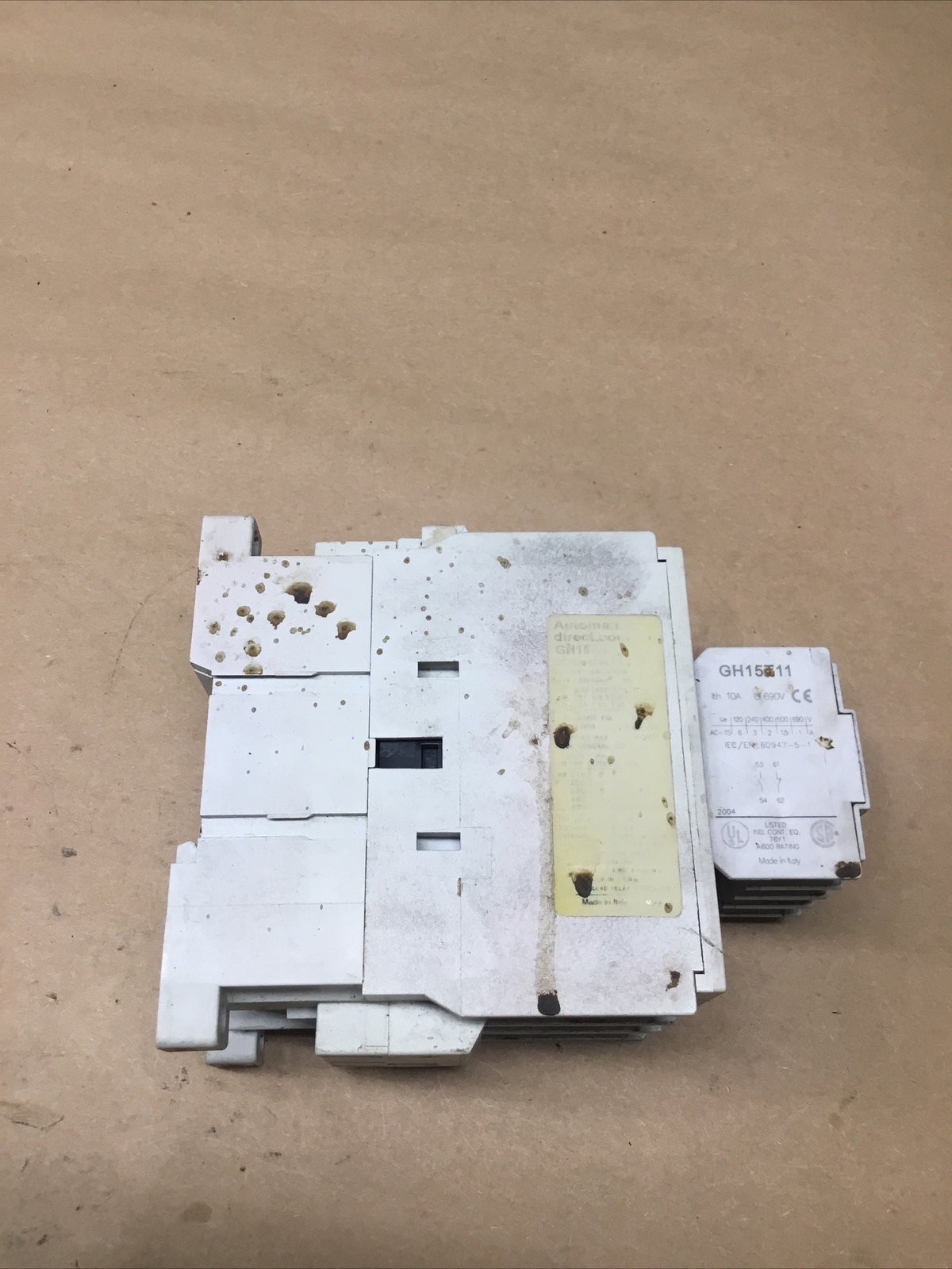 AUTOMATION DIRECT CONTACTOR GH15GT 120 V 60Hz W/ Aux GH15T11 #710K150