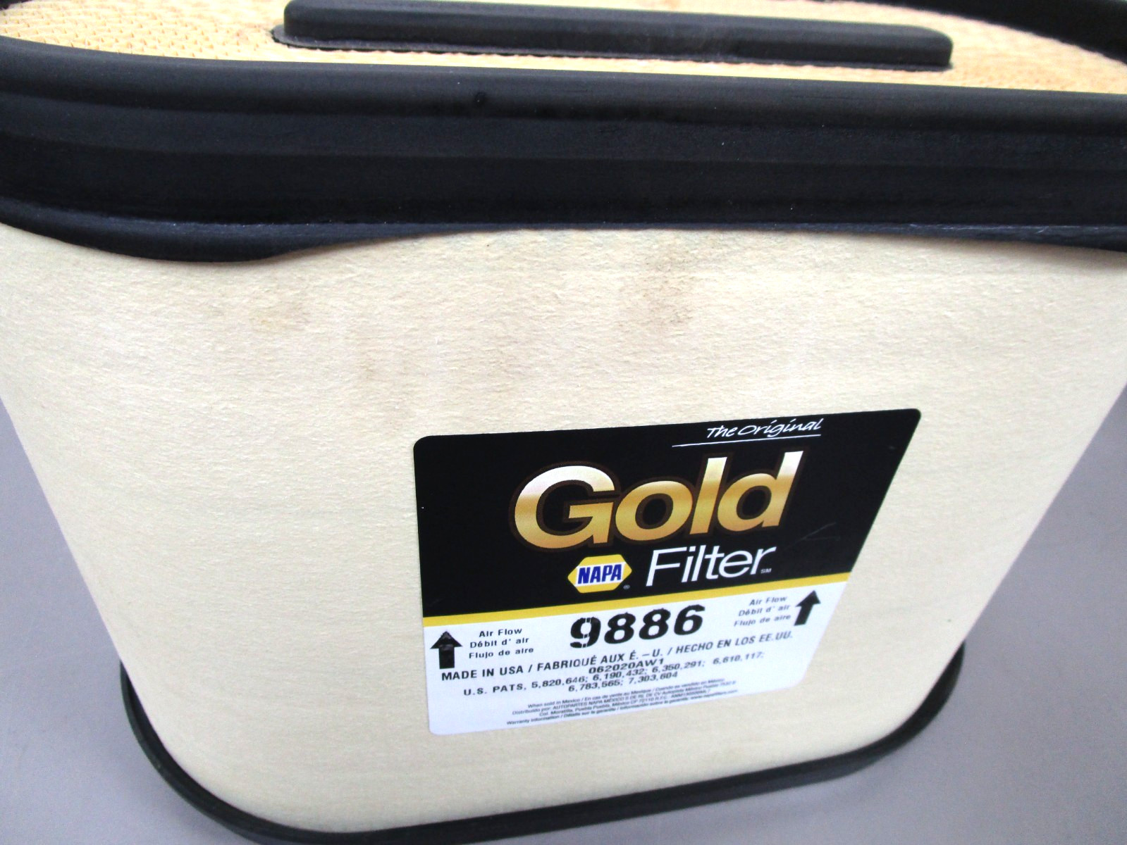 9886 Engine Air Filter NAPA
