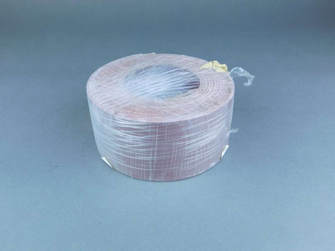 Ammeraal Beltech 15′ 10.5″ x 3″ Nitrile Brown Conveyor Belt UV06 – NEW Surplus!