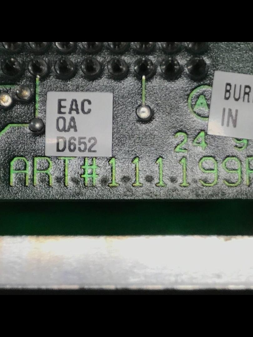 MICROSET Control Panel MULTISCAN PANEL Used #133865