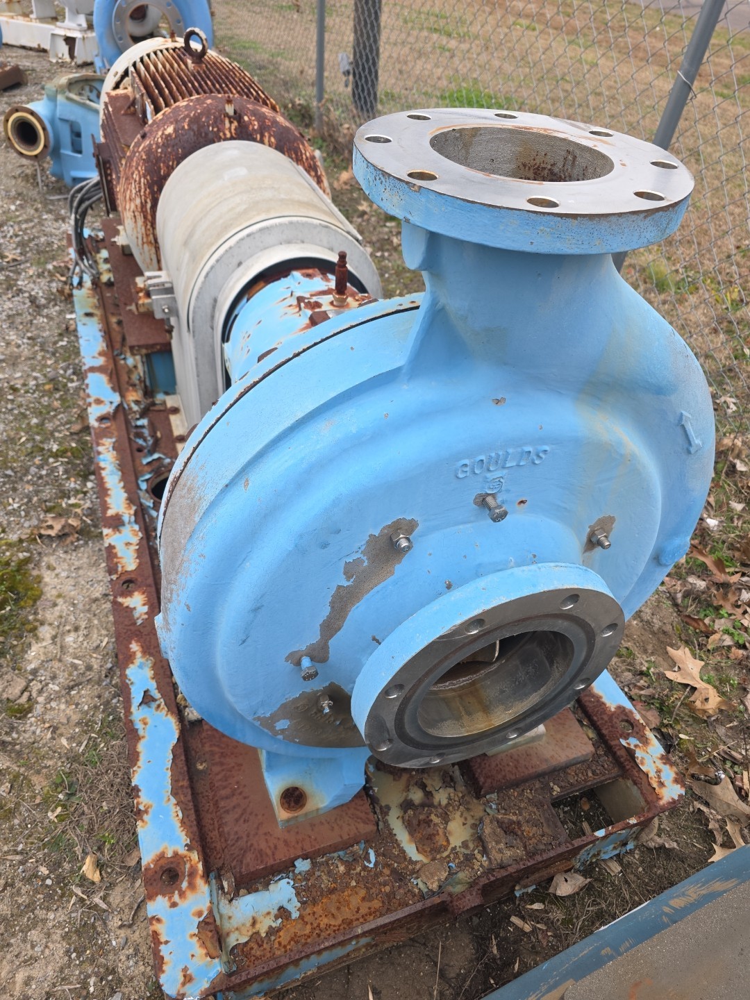 6×8-22 Goulds 3175 Pump 316SS With 150hp Siemens Motor