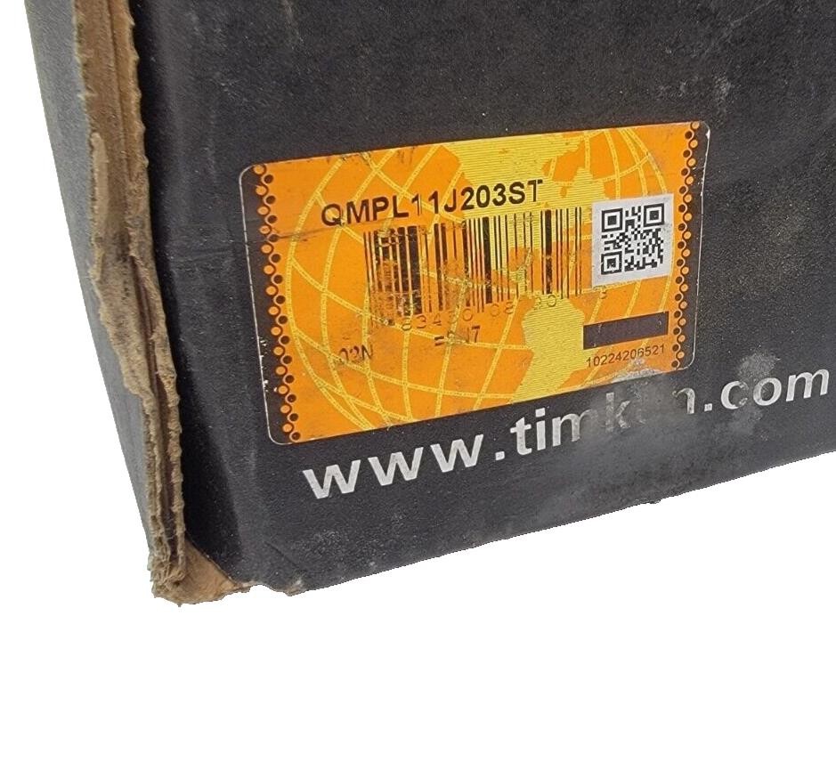 Timken QMPL11J203ST Pillow Block Roller Bearing Unit – 2-Bolt Base, 2-3/16″