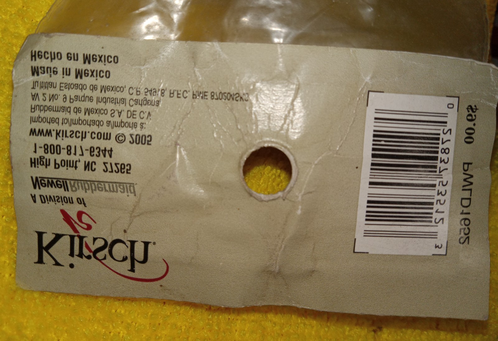 NEW Kirsch Sash Rod 18″-28″ Model # 2515 (Color-White) Package Of 2