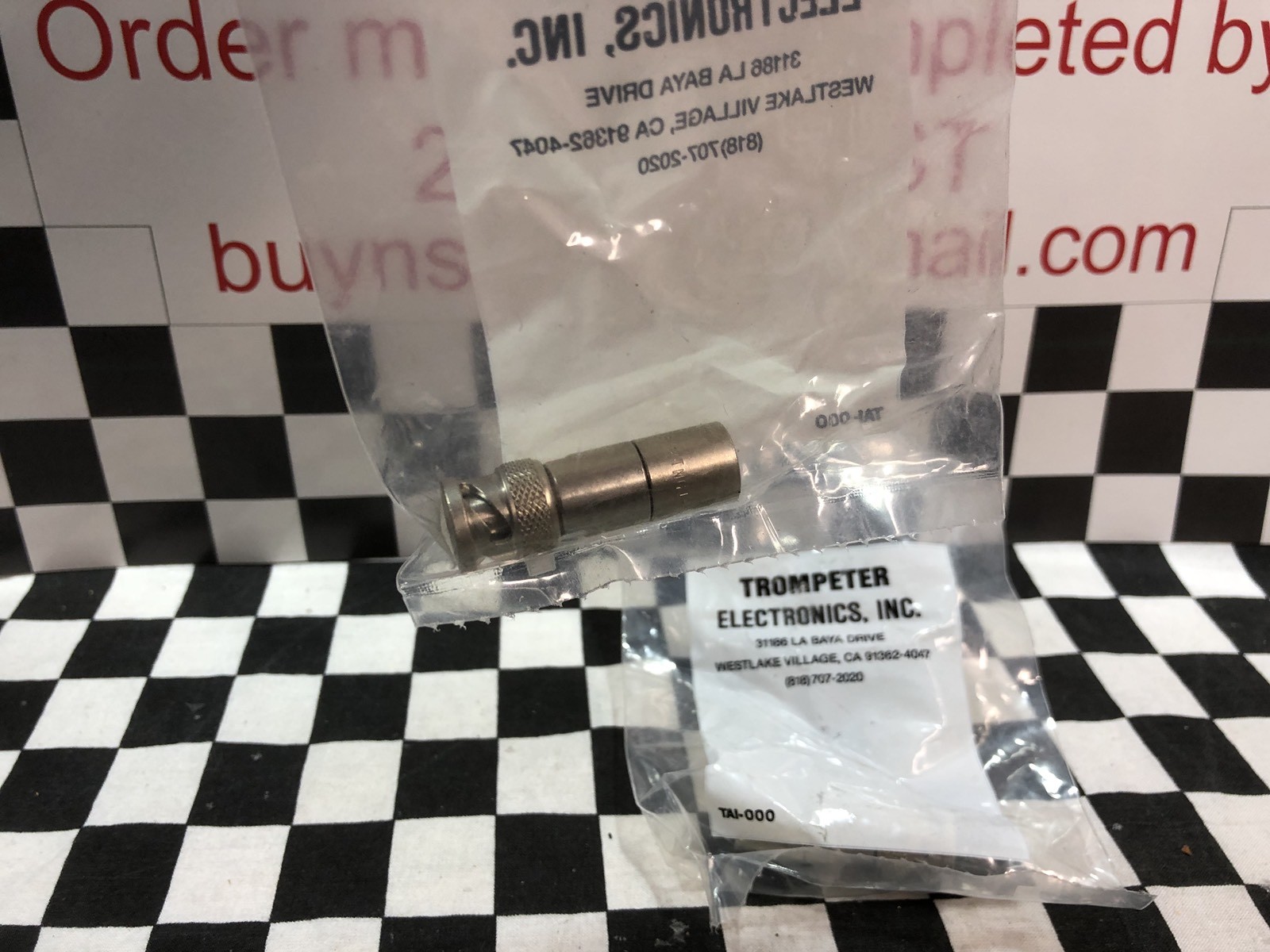 LOT OF 2 Trompeter RF Terminators TRB Jack Termination, TNG1-1-78, #1222C4