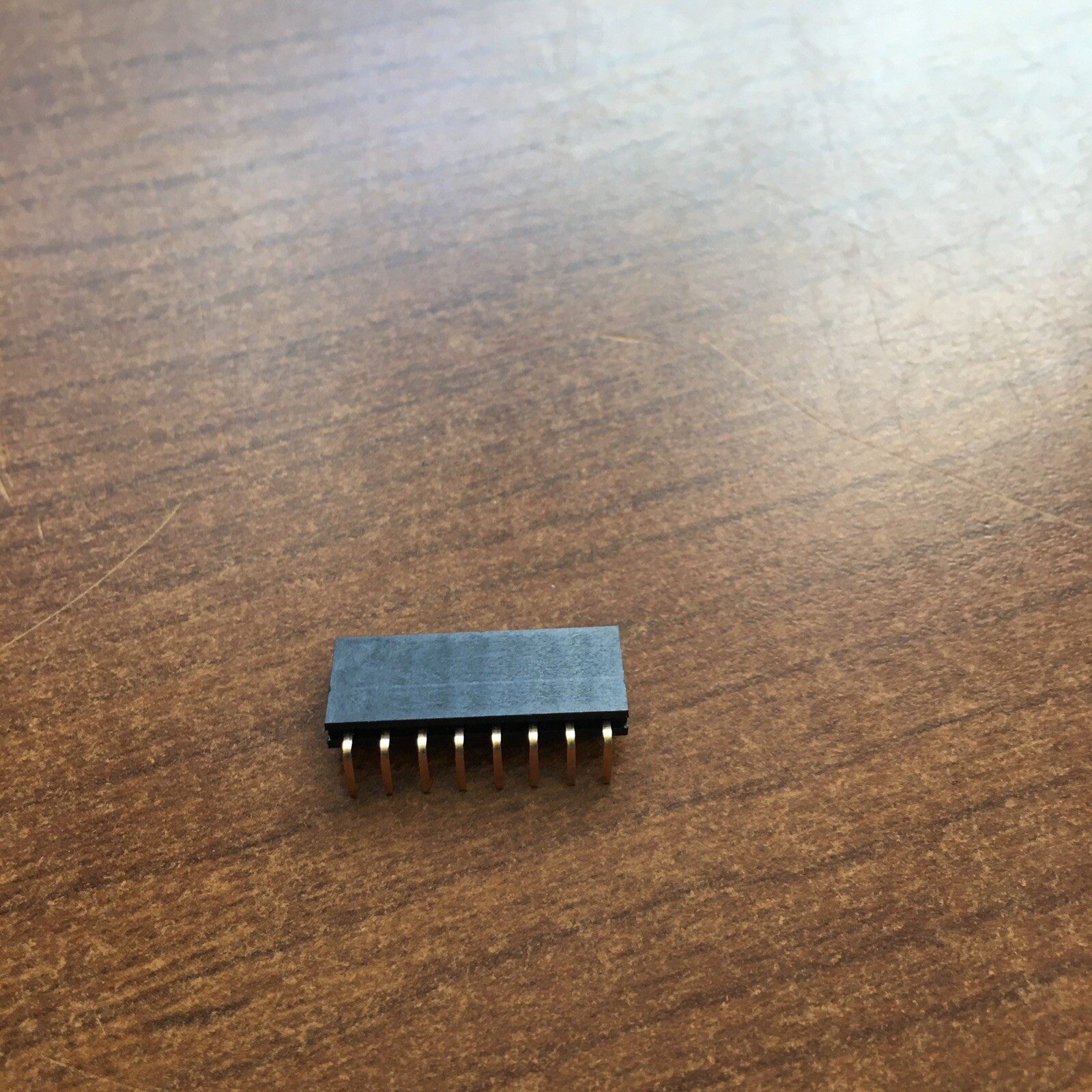 Lot Of 140 Sullins PPPC081LGBN-RC 8 Position Header Connector 0.100” Thru Hole