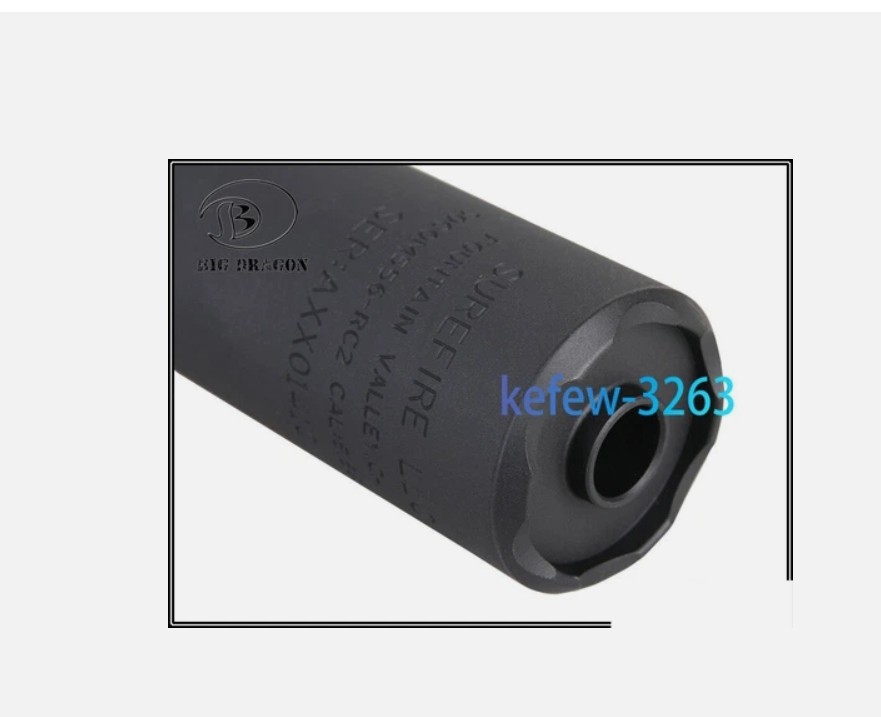 Airsoft Bay 165mm SOCOM556 RC2 Suppressor -14mm CCW Dark Earth Tan
