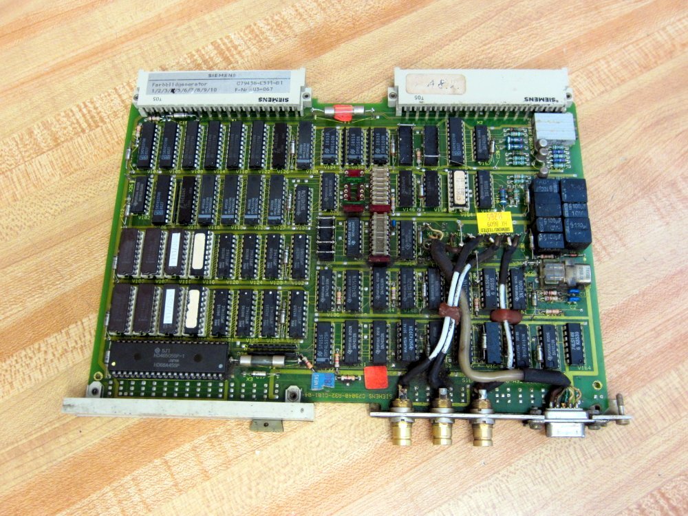 Siemens 6DS1-308-8A8 Color Video Module 6DS13088A8