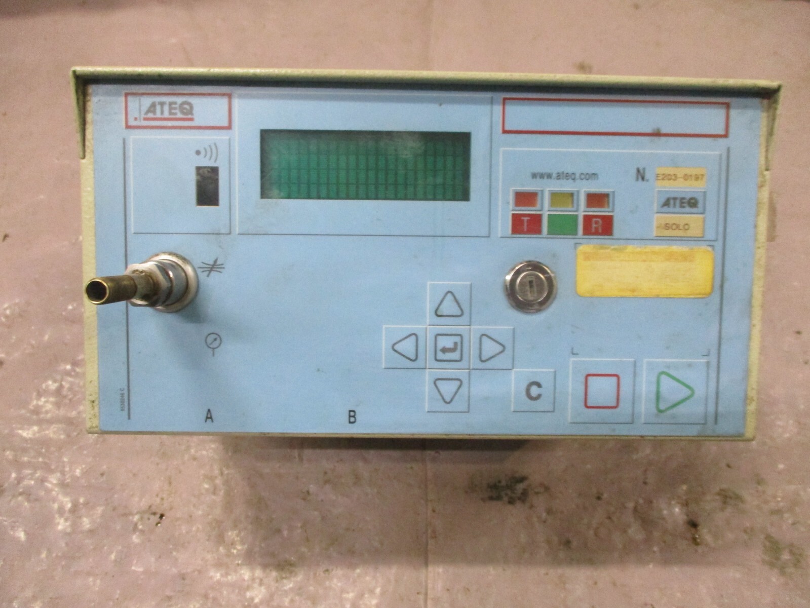 ATEQ E203-0197 Leak Detection Production Control 24VDC 6bar 600kPa *Tested*