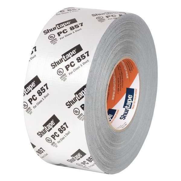 Shurtape 101014 Ducttape, Silver, 60-1/8Ydl, 2-7/8Inw