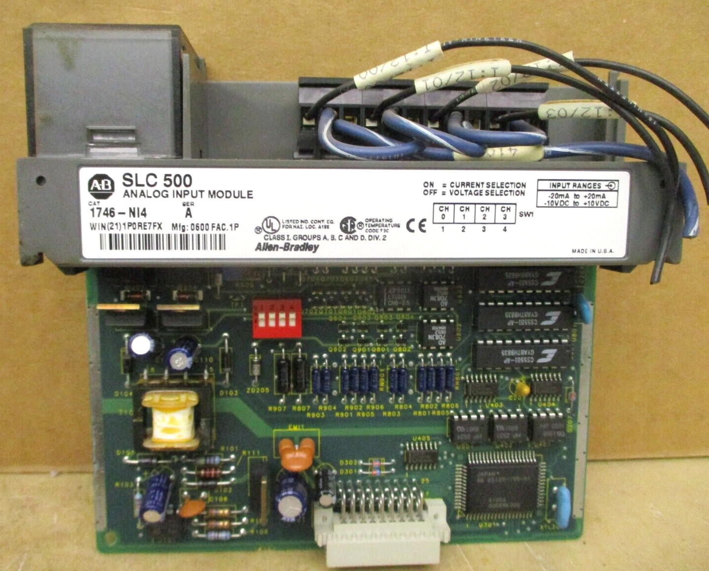 Allen-Bradley SLC 500 1746-P3 Ser A 1747-DCM Ser A 1747-SDN 48661GN