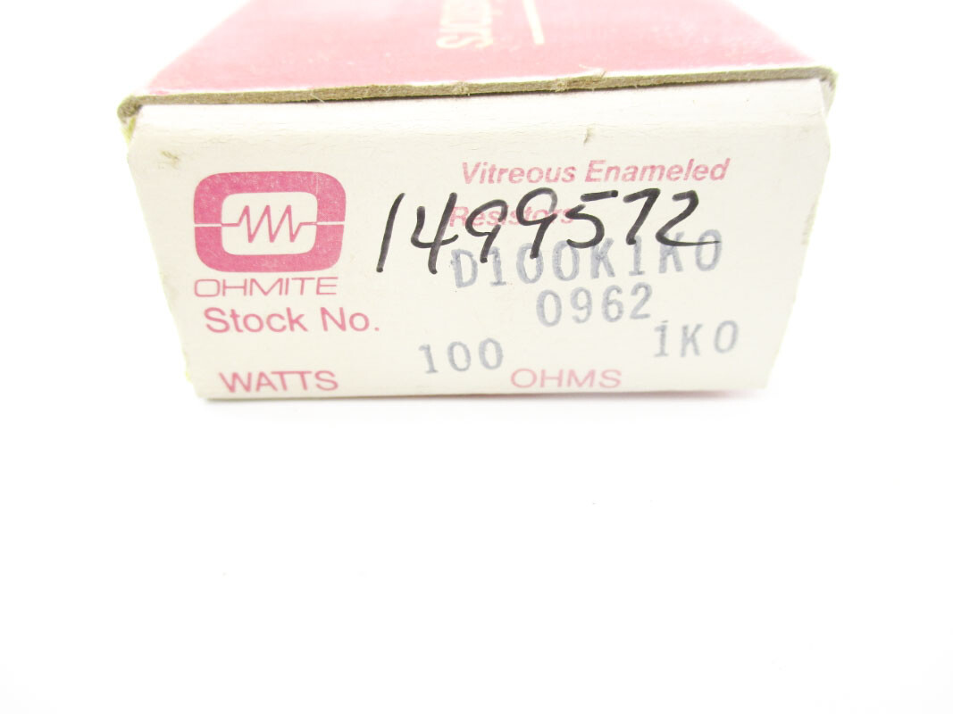 OHMITE D100K1K0 NSMP