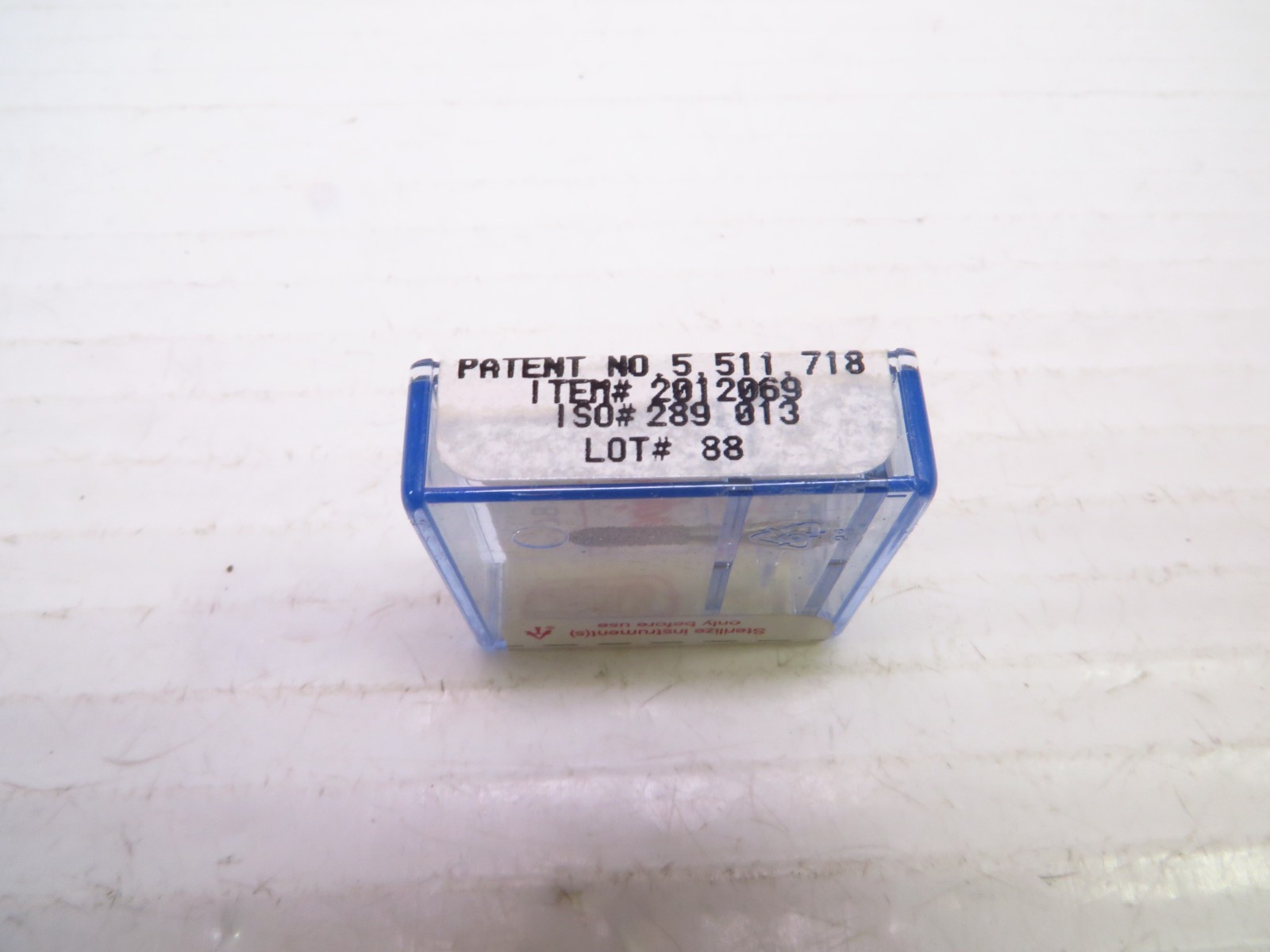 Abrasive Technology Two Striper FG 251.8 Bevel Cylinder Coarse Diamond Bur, 1 PK
