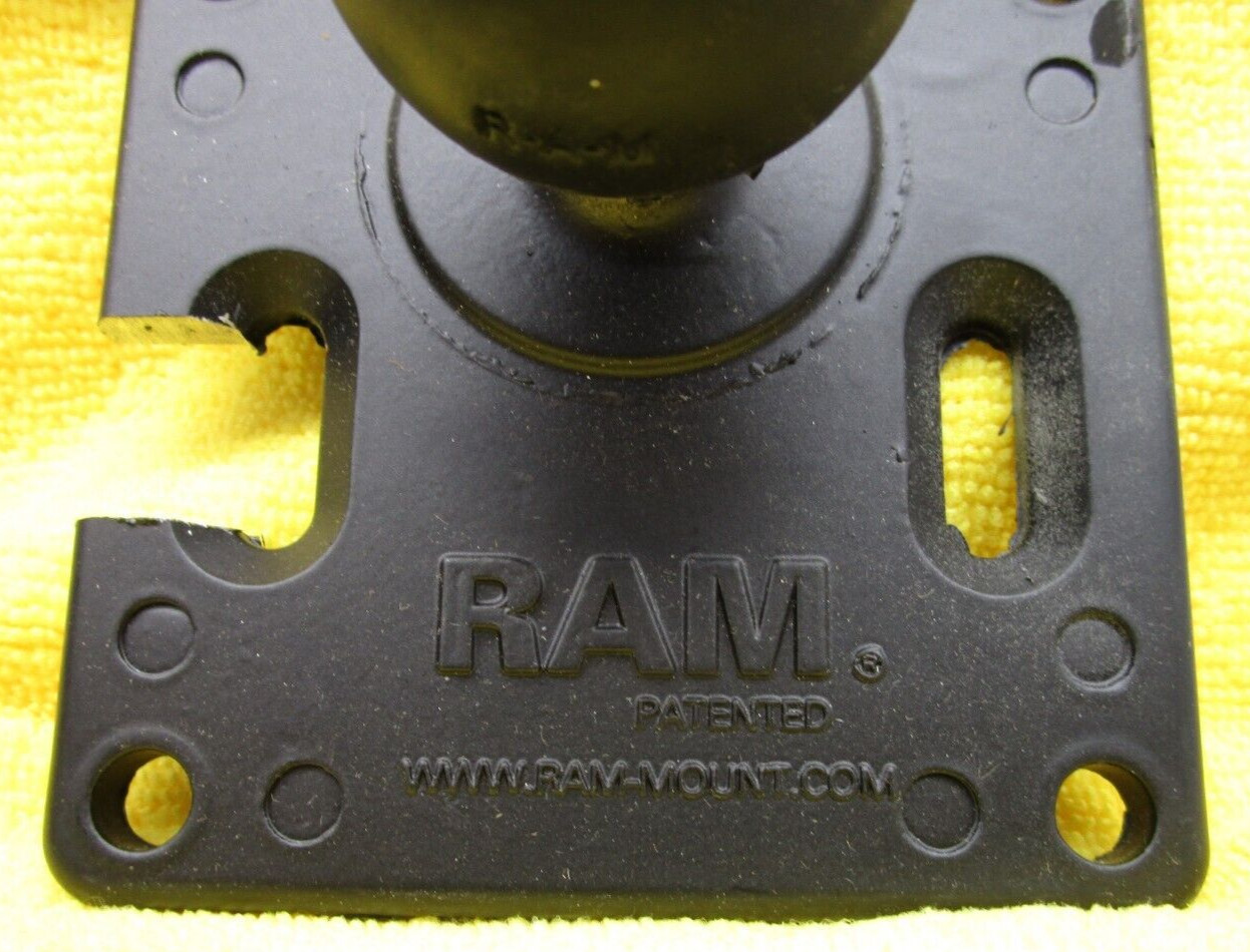 RAM Mount RAM-2461U 75x75mm VESA Plate with Ball C-Size RMR-D-176-1 *Modified*