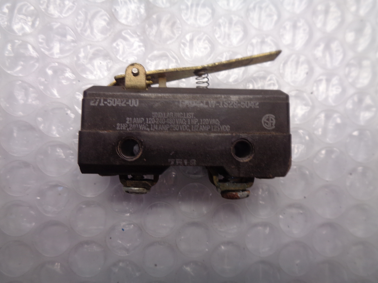 INDUSTRIAL SPARE 271-5042-00 SWITCH UNMP