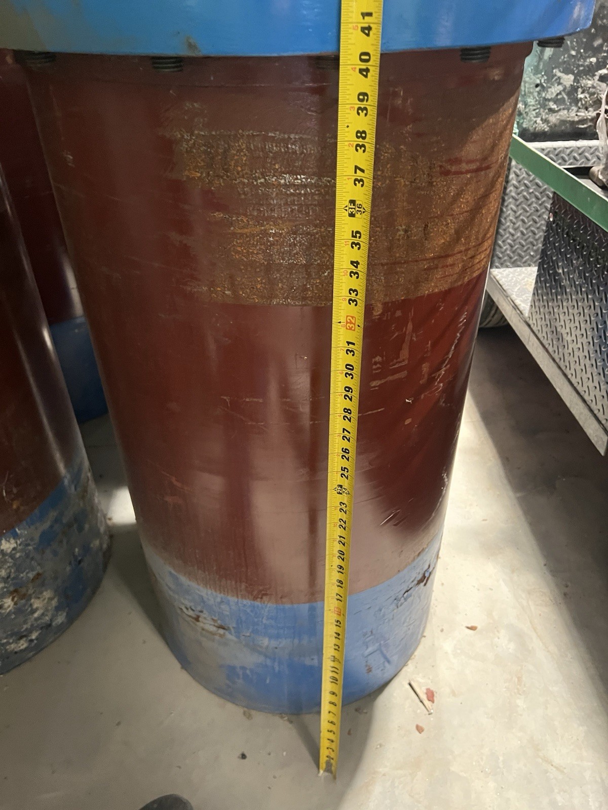 370 Ton Hydraulic Press Cylinder 18” Bore 30” Stroke 3,000 PSI. Double Acting.