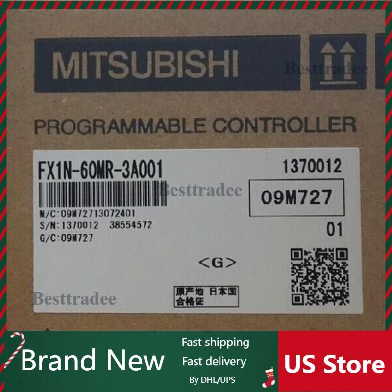 MITSUBISHI 100% Brand New Original FX1N-60MR-3A001 Federal or DHL fast shipping