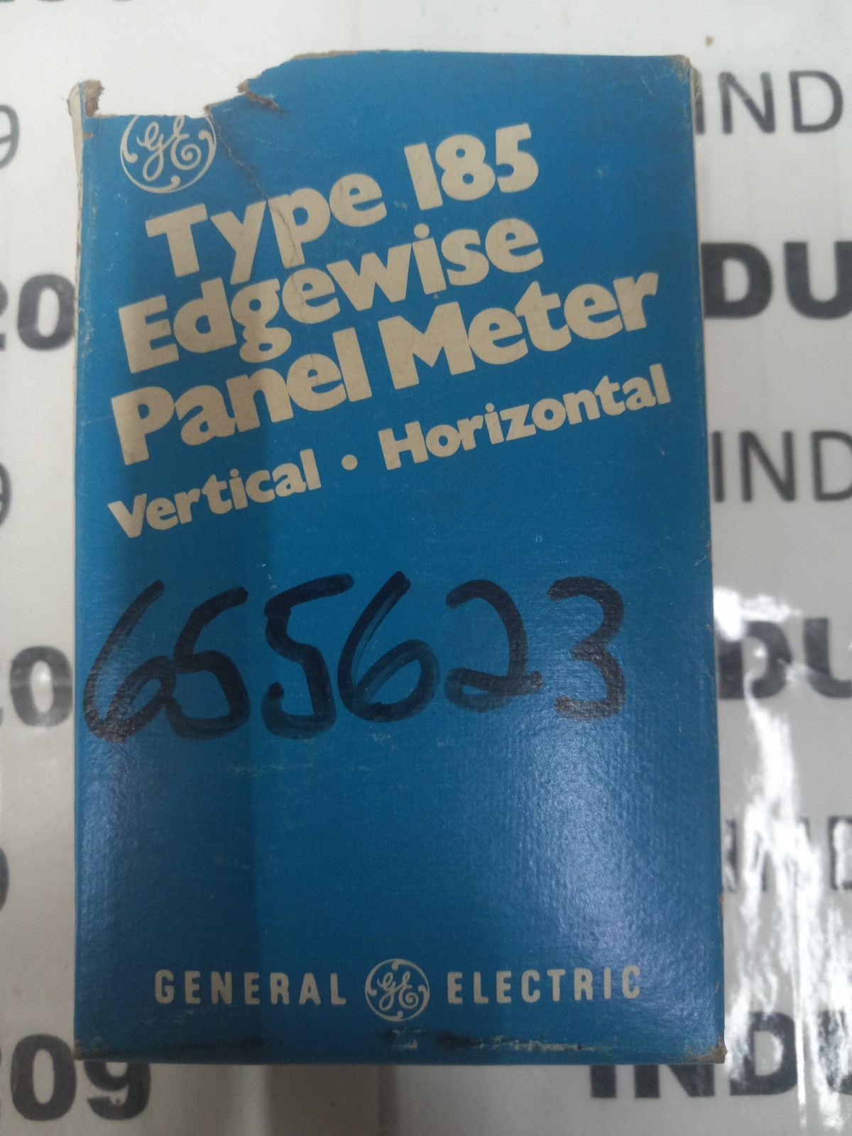 GE EDGEWISE PANEL METER 185