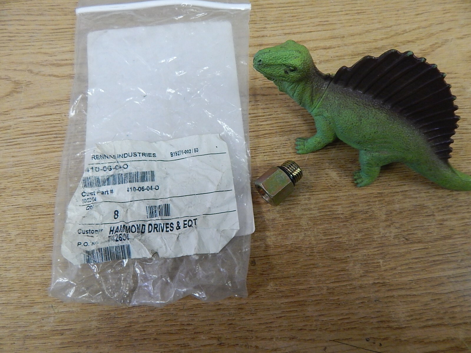 NEW Brennan B19275-002/80 Fitting 6410-06-04-0 74 2604 #17 *FREE SHIPPING*