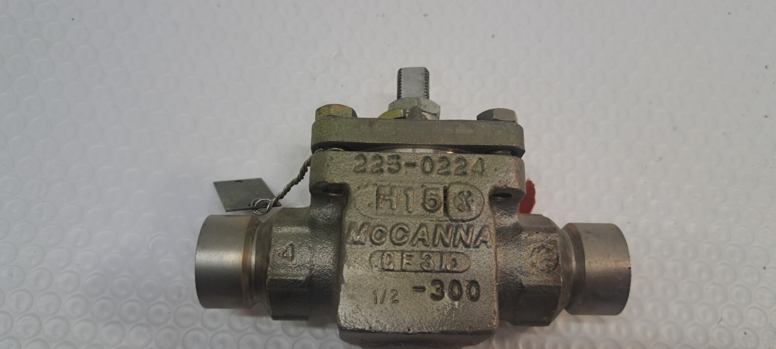 Hills McCanna CF3M DIAPHRAGM VALVE 1/2″ BUTT WELD CAST