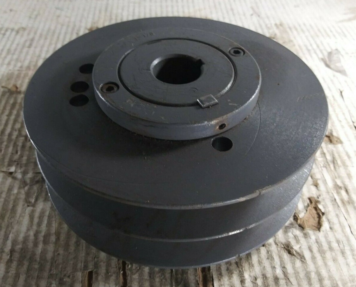 1 NEW BROWNING 2LVP54B66 2-GROOVE V-BELT SHEAVE 1-1/8″ BORE NNB ***MAKE OFFER***