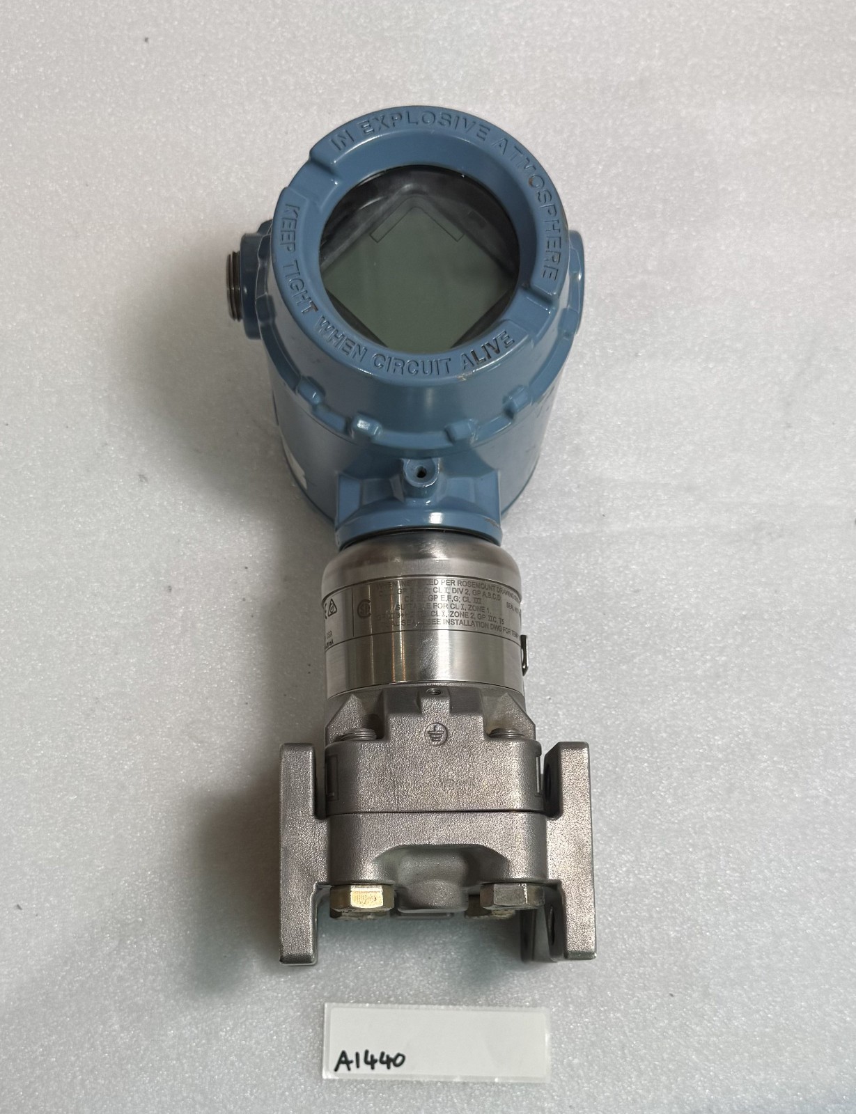 ROSEMOUNT 3051S2CD3 Pressure Transmitter 3051S2CD3A3F15A1AB3E6L1M5