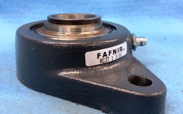 FAFNIR FLANGE MOUNT BALL BEARING, RCJT 1-3/16, 2 BOLT FLANGE