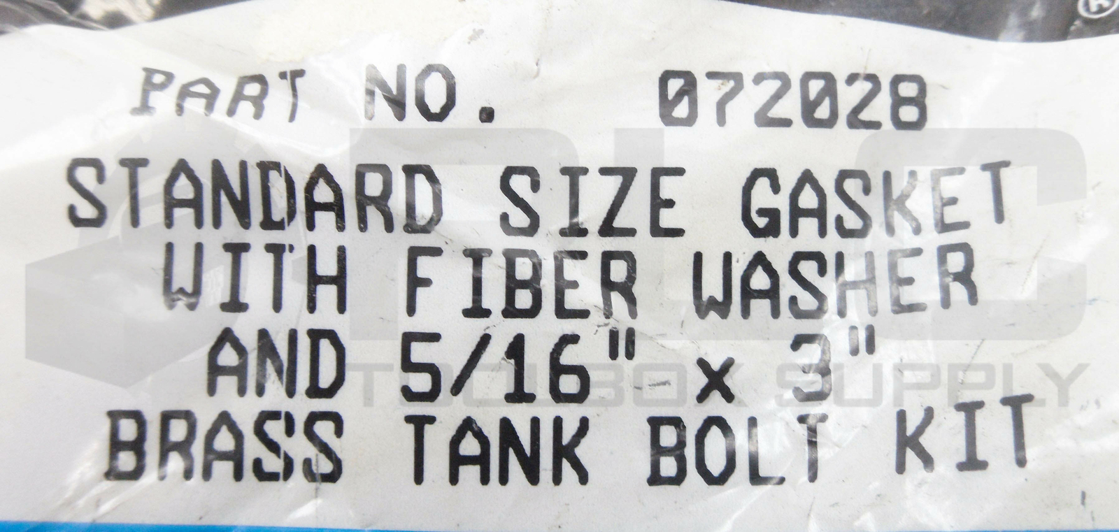 NEW HARVEYS 072028 CLOSE COUPLED TANK-TO-BOWL GASKET KIT