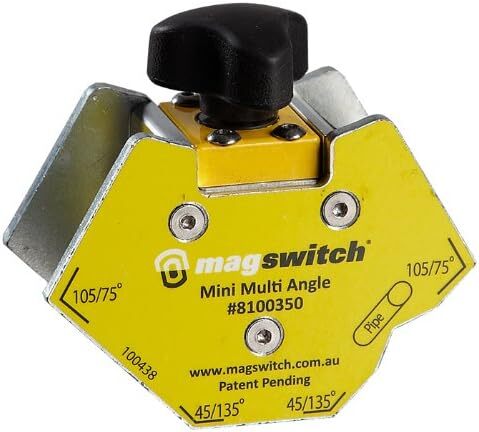 Magswitch 8100350 Mini Multi Angle Tool 76 Pounds Hold On Off Switchable Magnet
