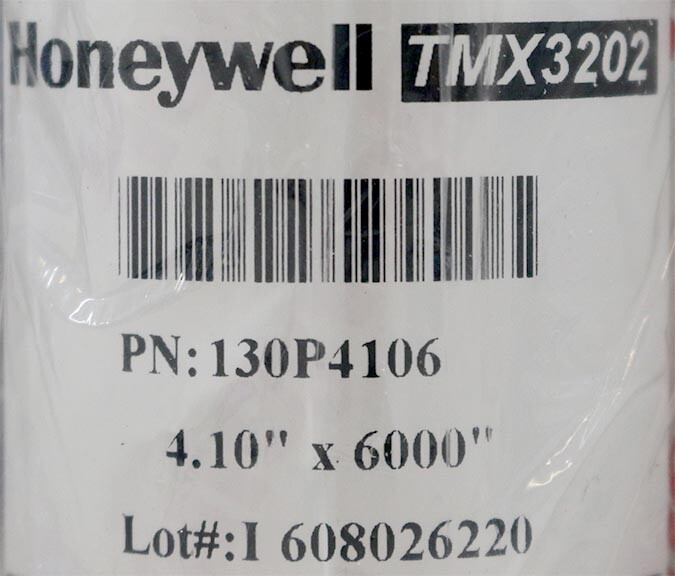 Honeywell TMX3202 130P4106 ThermaMAX 3202 Wax-Resin Ribbon New Qty. 2 4.1×6,000