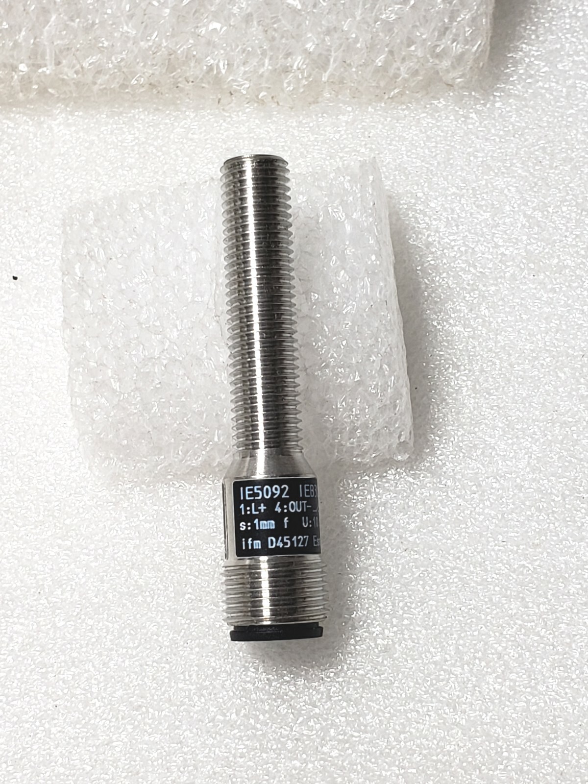 IFM EFECTOR IE5092 INDUCTIVE SENSOR IEB3001-ANOG/US-100-DNS, Germany