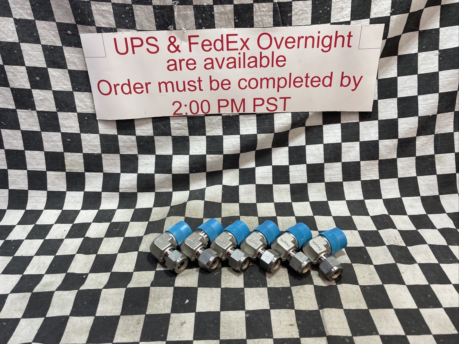 SWAGELOK SS-600-2-8, SS60028, ELBOW 3/8″ T X 1/2″, LOT OF 6, ShipSameDay#1654T1