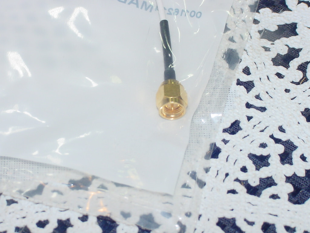 Emerson / Johnson 415-0025-012, Cable Assembly STR SMA PL to STR SMA PLUG RG178