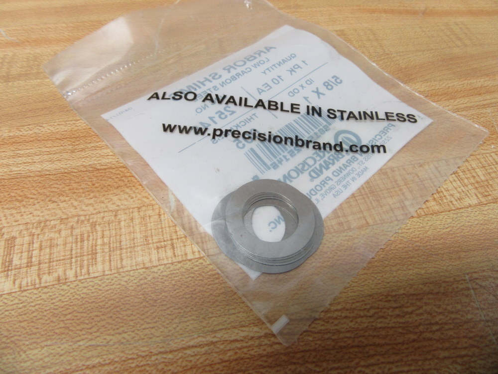 Precision Brand 25146 Arbor Shims (Pack of 30)
