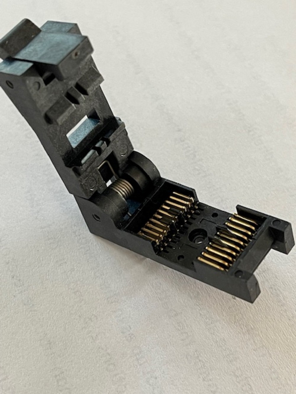 3M Textool SOIC Socket 20 Pin Gold PN: 220-7201-55-1902 ZIF Burn In Test Sockets