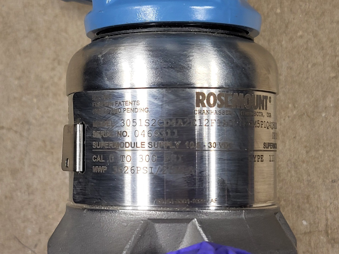 SURPLUS NEW Rosemount 3051S2CD4A2E12F1AD01K6M5P1Q4Q8A1003 Coplanar Pressure