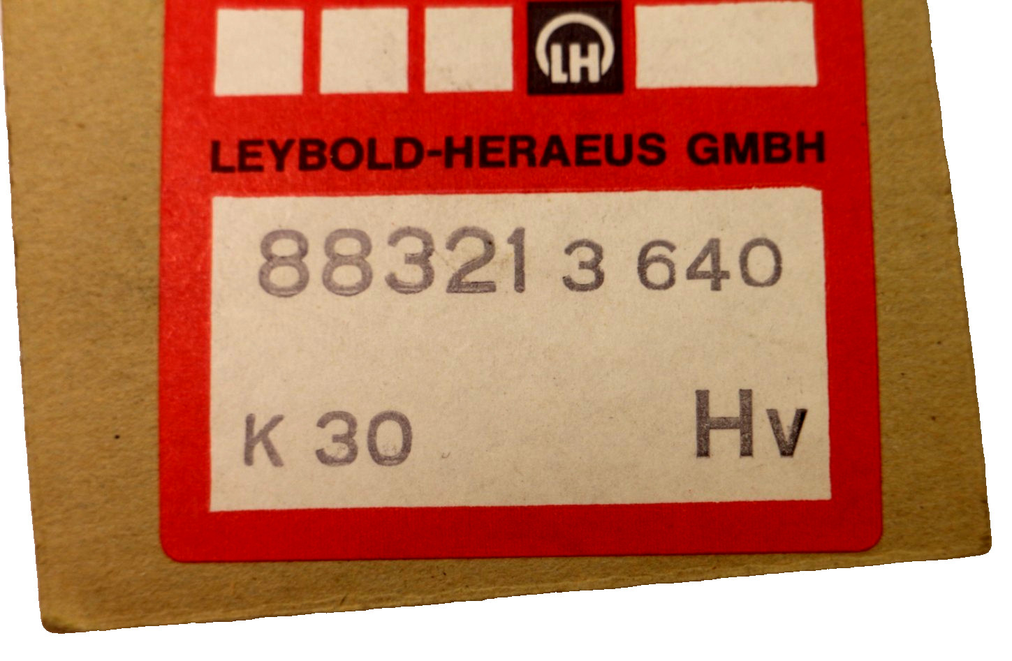 Leybold-Heraeus 88321 3 640 DN10 Aluminum K30 Centering Ring New SEALED Package