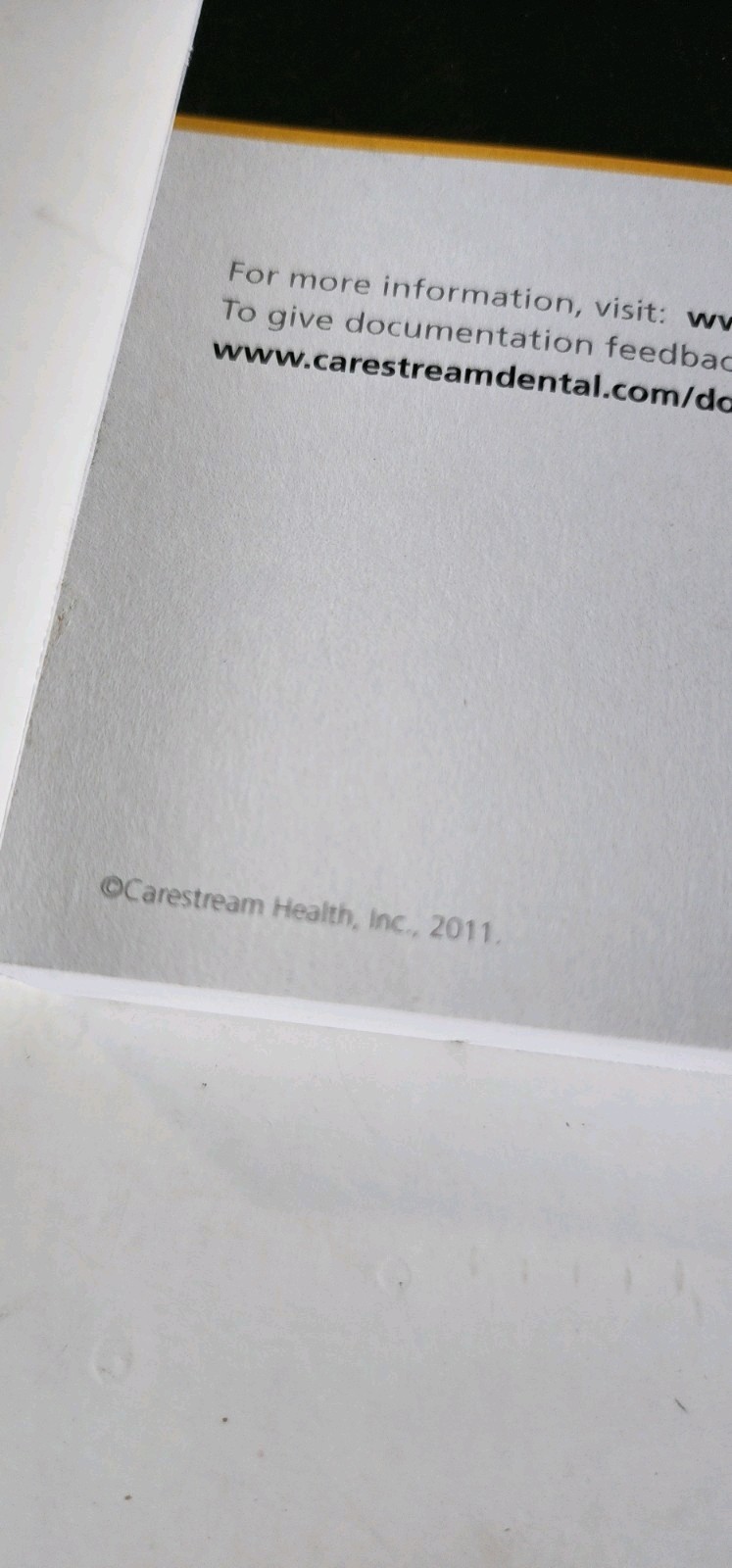 Carestream Dental CS 8100 & CS 8100 Access Installation Guide. 