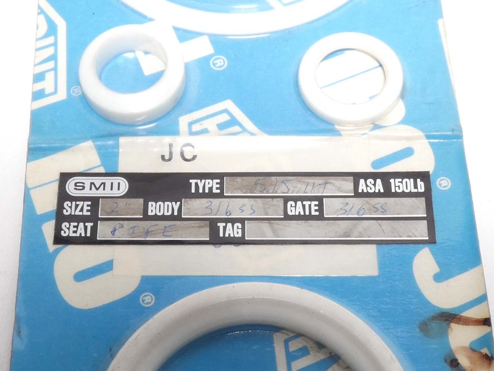 JC Hydint 51511T 2″ Ball Valve Seal Repair Kit – NEW Surplus!