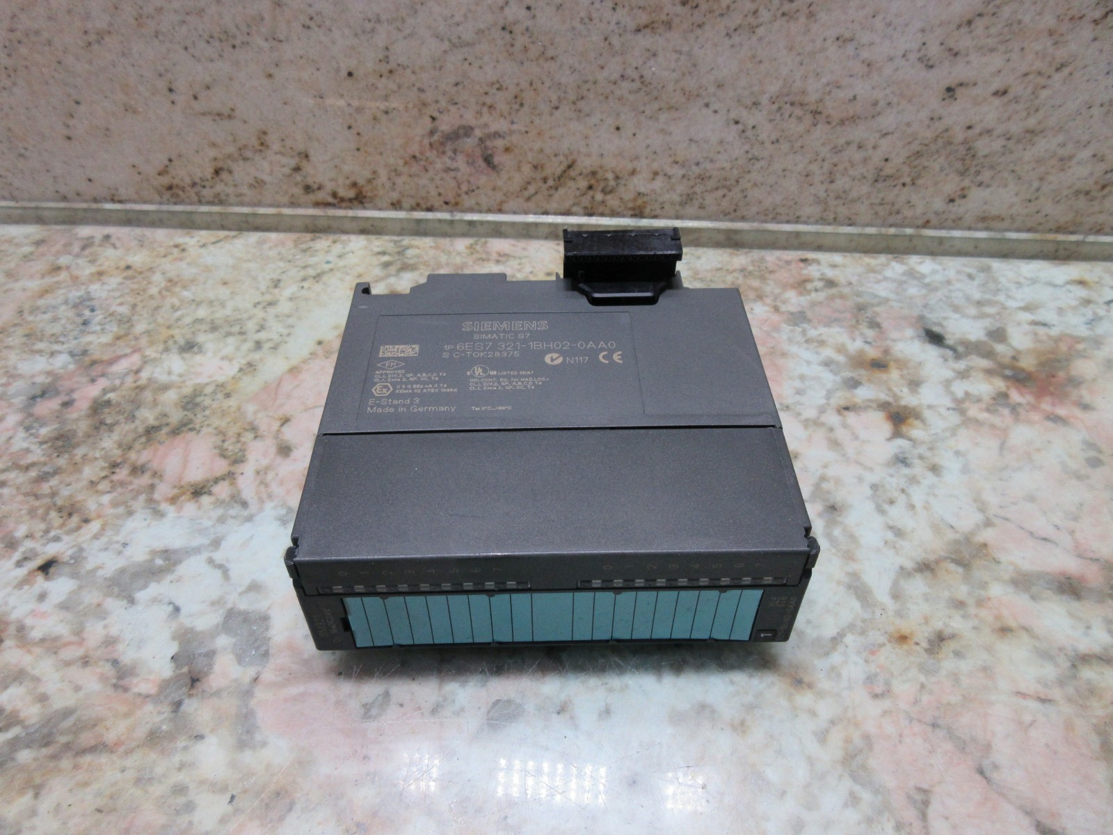 SIEMENS INTERFACE MODULE SIMATIC 321 S7 C-TOK28375 N117 1P 6ES7 321-1BH02-0AA0